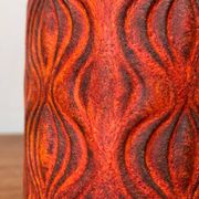 West German pottery vase WGP from the mid-century by Scheurich, 1960s.