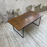 50s modernist oak coffee table