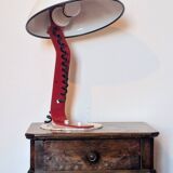 Sculptural Lamp "Snake" – Memphis & Postmodern Aesthetic – Massive