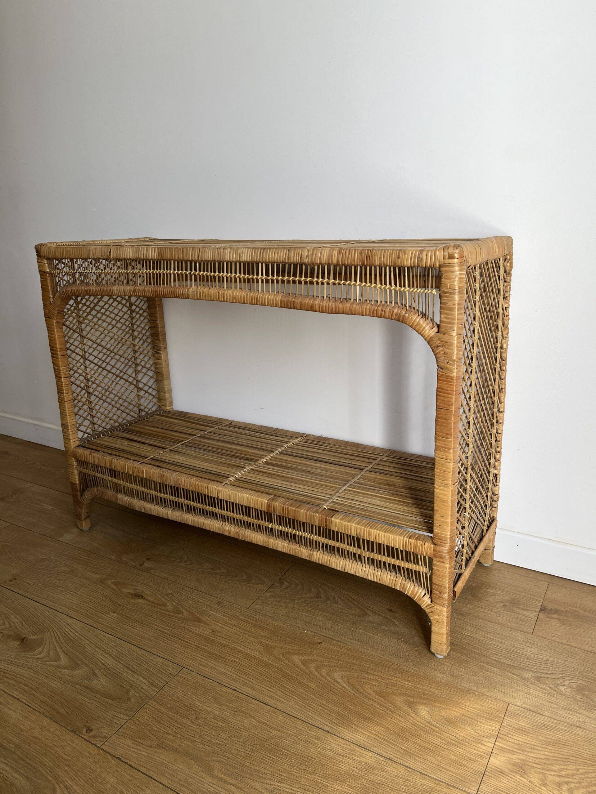 Buri console in the emmanuelle armchair style