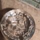 Dartington glass paperweight Queen Elizabeth II Silver Jubilee 1977