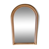 Mirror rattan 56x36cm