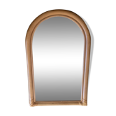 Mirror rattan 56x36cm