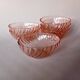 6 Rosaline Arcoroc bowls