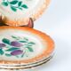 Set of 4 Sarreguemines earthenware plates, early 20th century