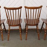 Set of 4 Baumann Tacoma bistro chairs.