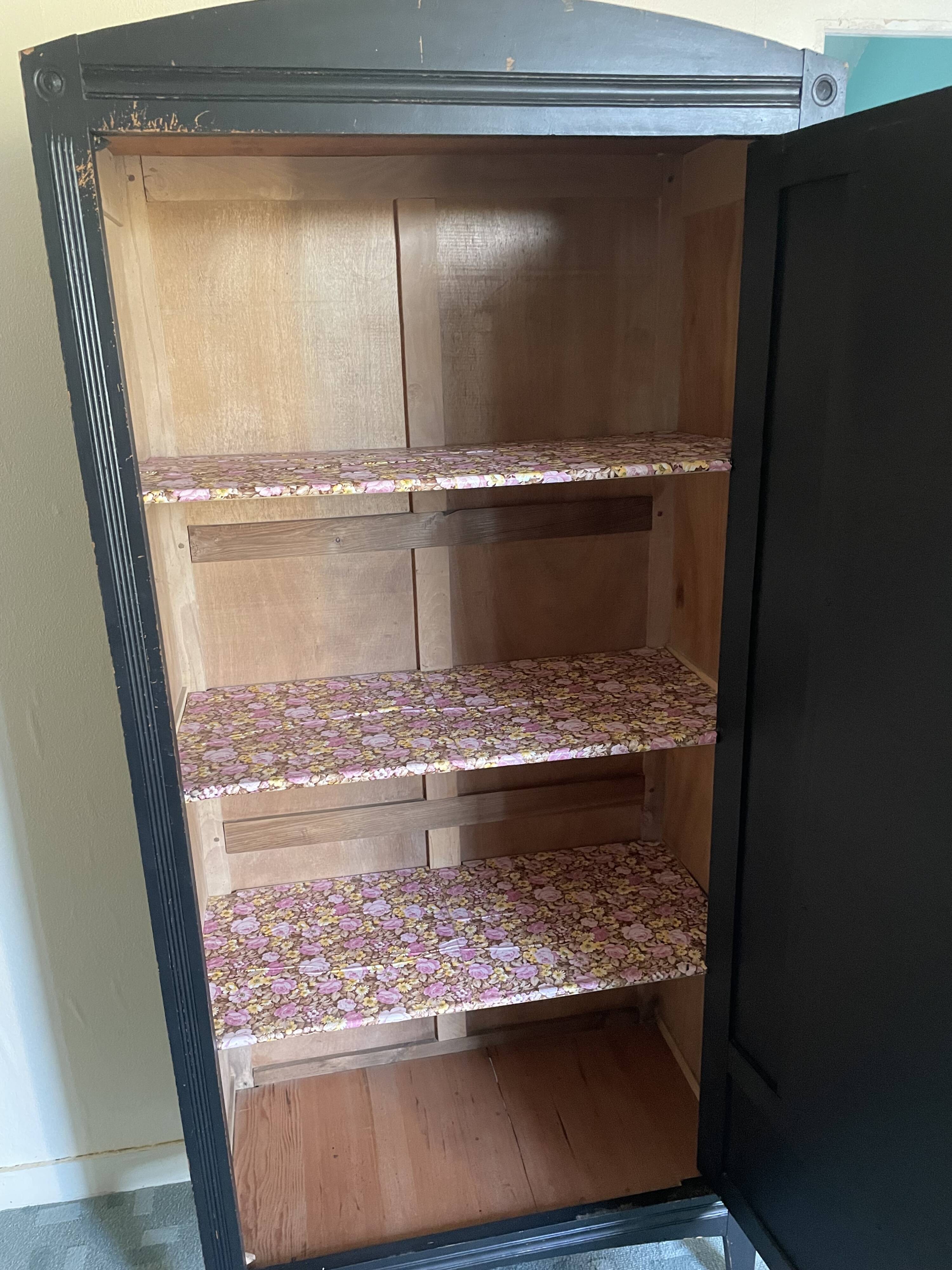 Old hotel wardrobe