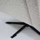 Fauteuil vintage Deutsche Democratic Republic DDR, années 1960, Bouclé blanc