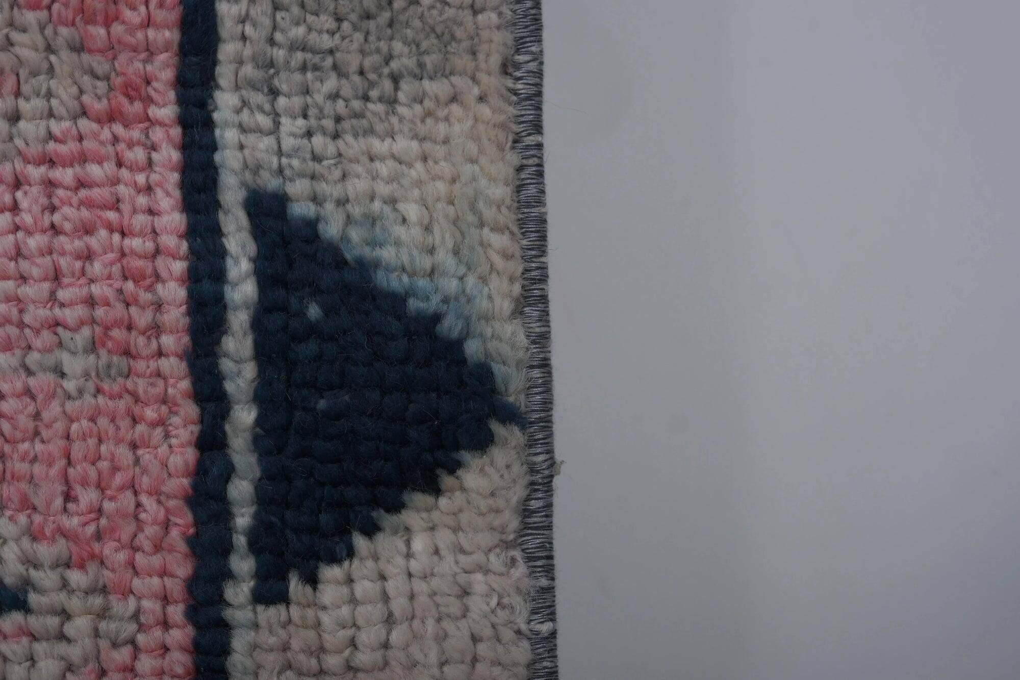 Vintage Turkish hallway rug 95x300 cm