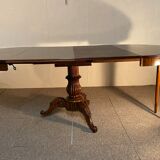 Table en acajou, 19 eme