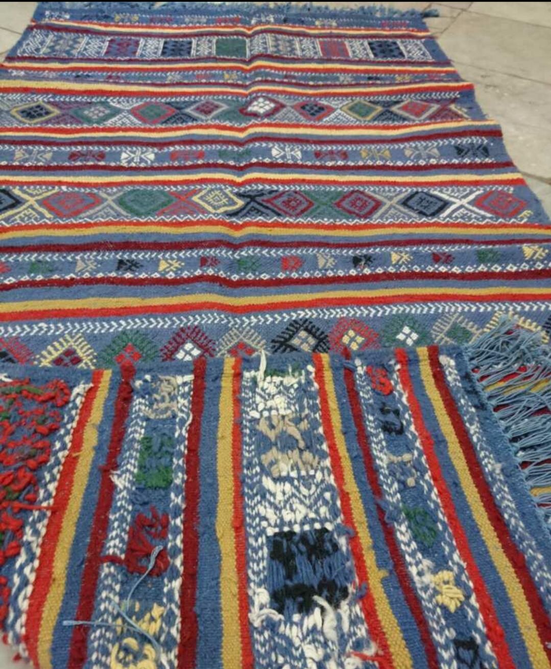 Handmade kilim multicolor 100x200cm