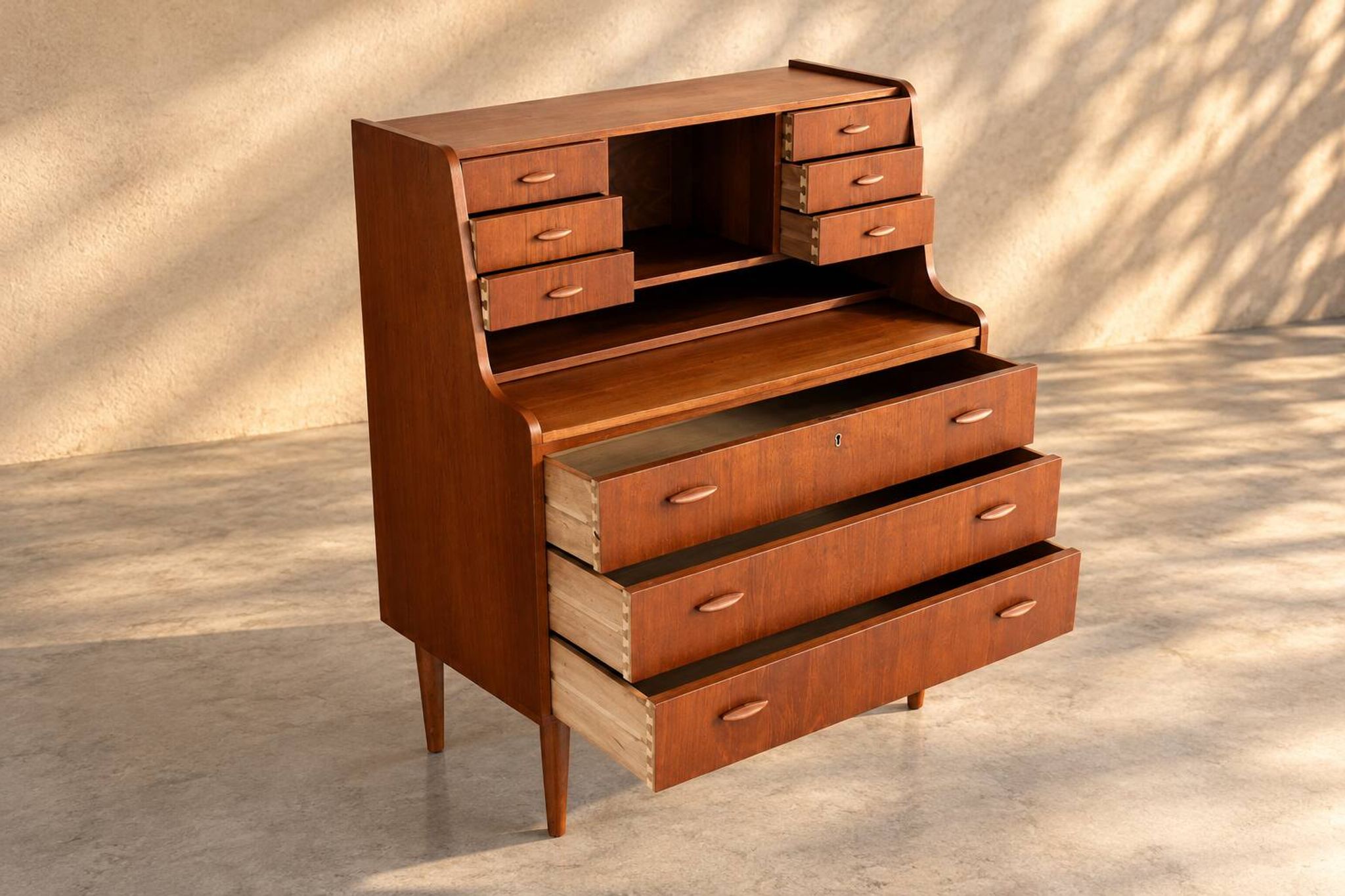 vintage secretary desk | cabinet | 1960s | Danish