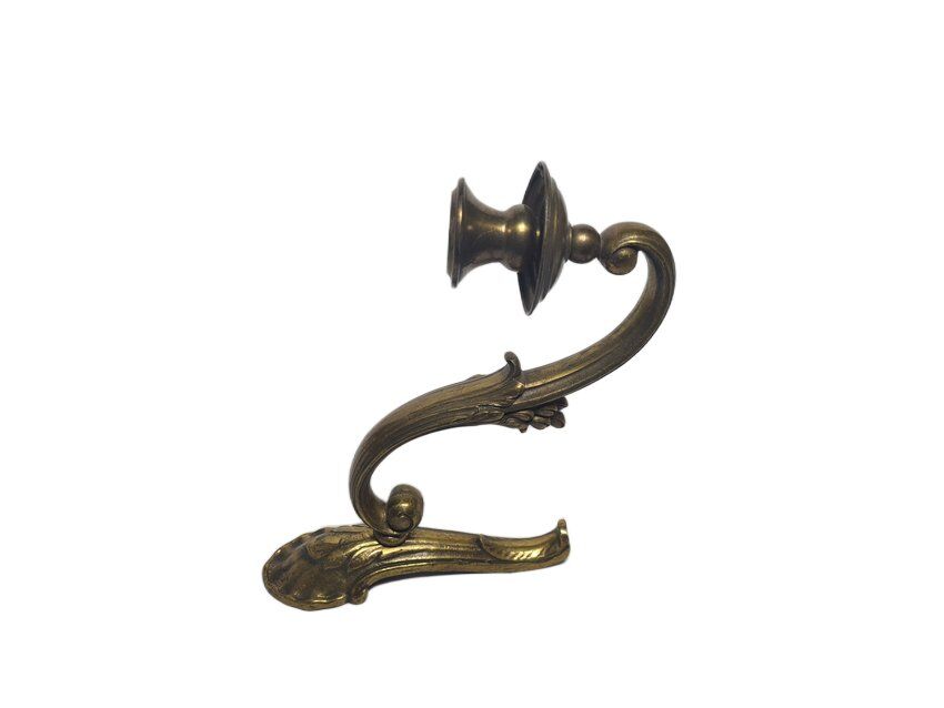 Classicist bronze wall lamp, Germany, 1900s