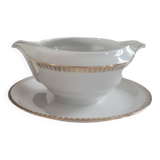 Limoges porcelain gravy boat
