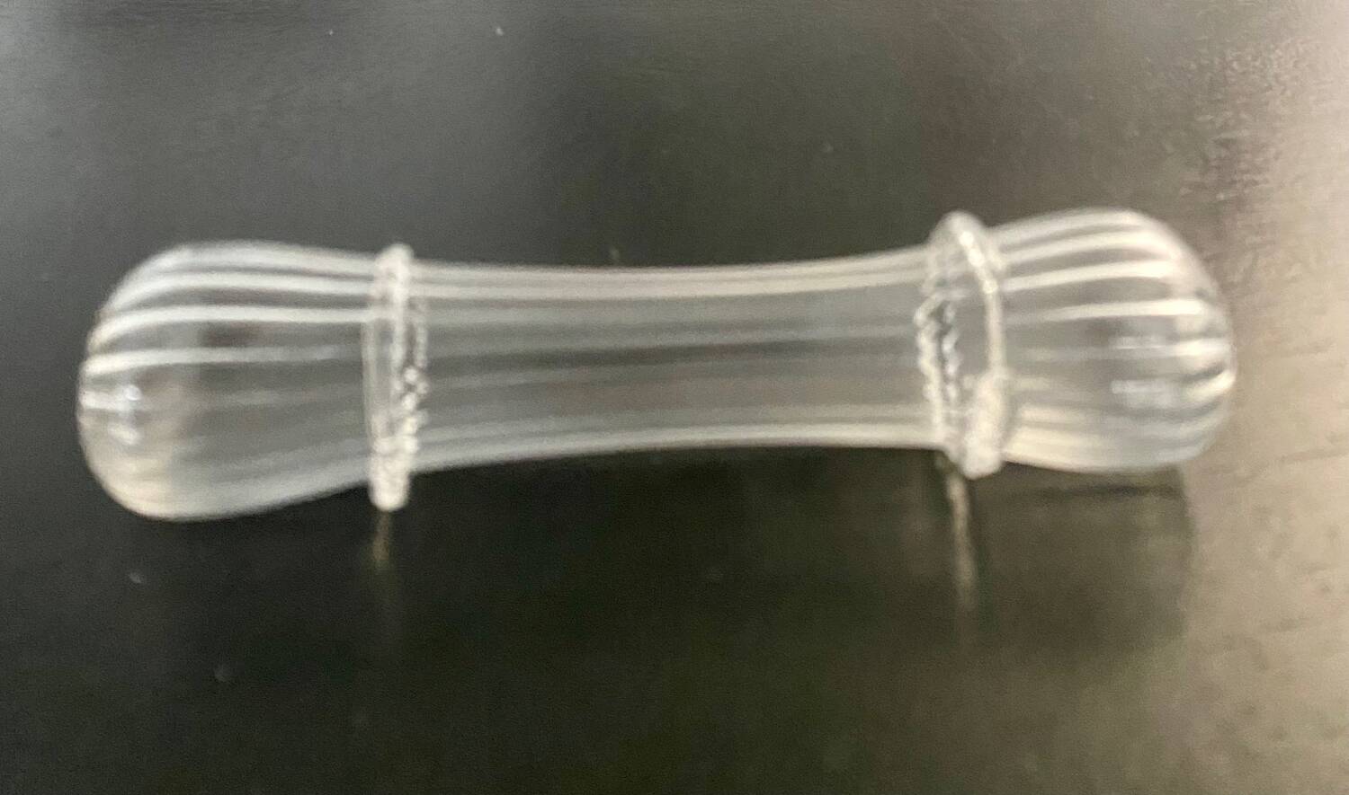 6 Venetian knife holders in blown glass