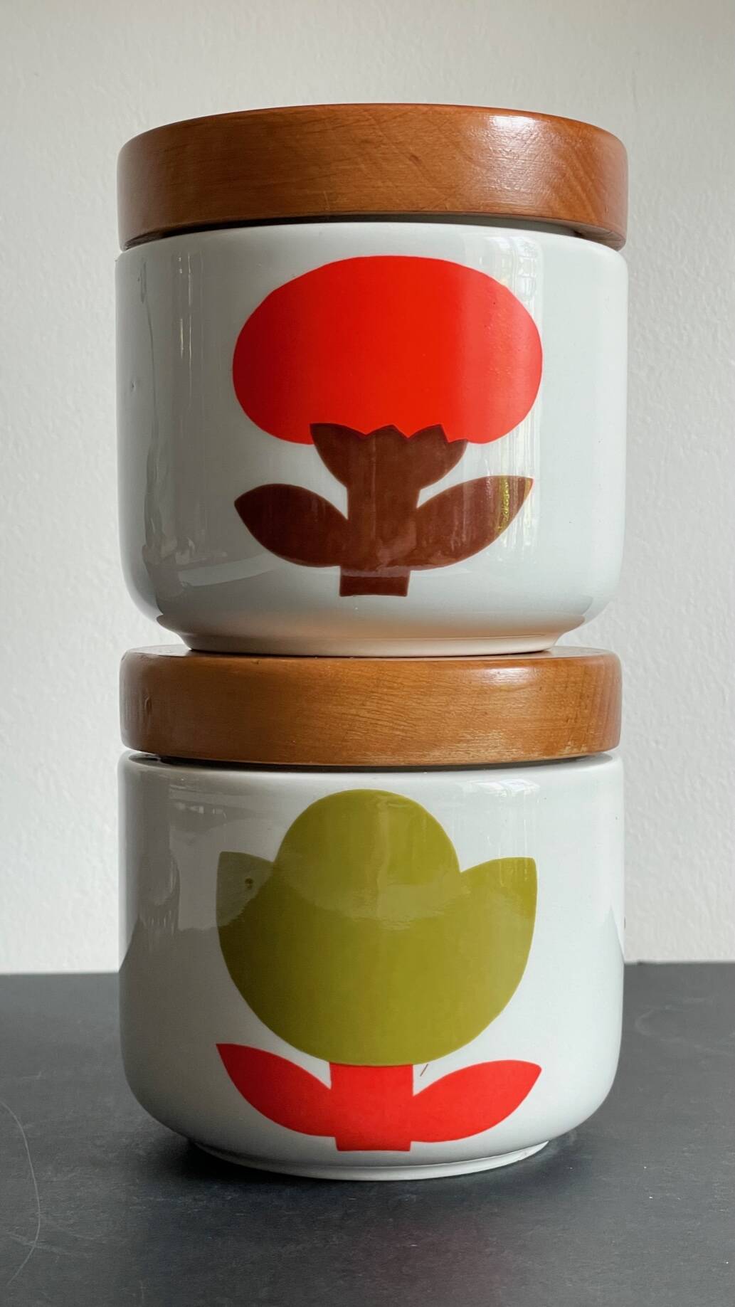 Jars franco pozzi - made in italy vintage