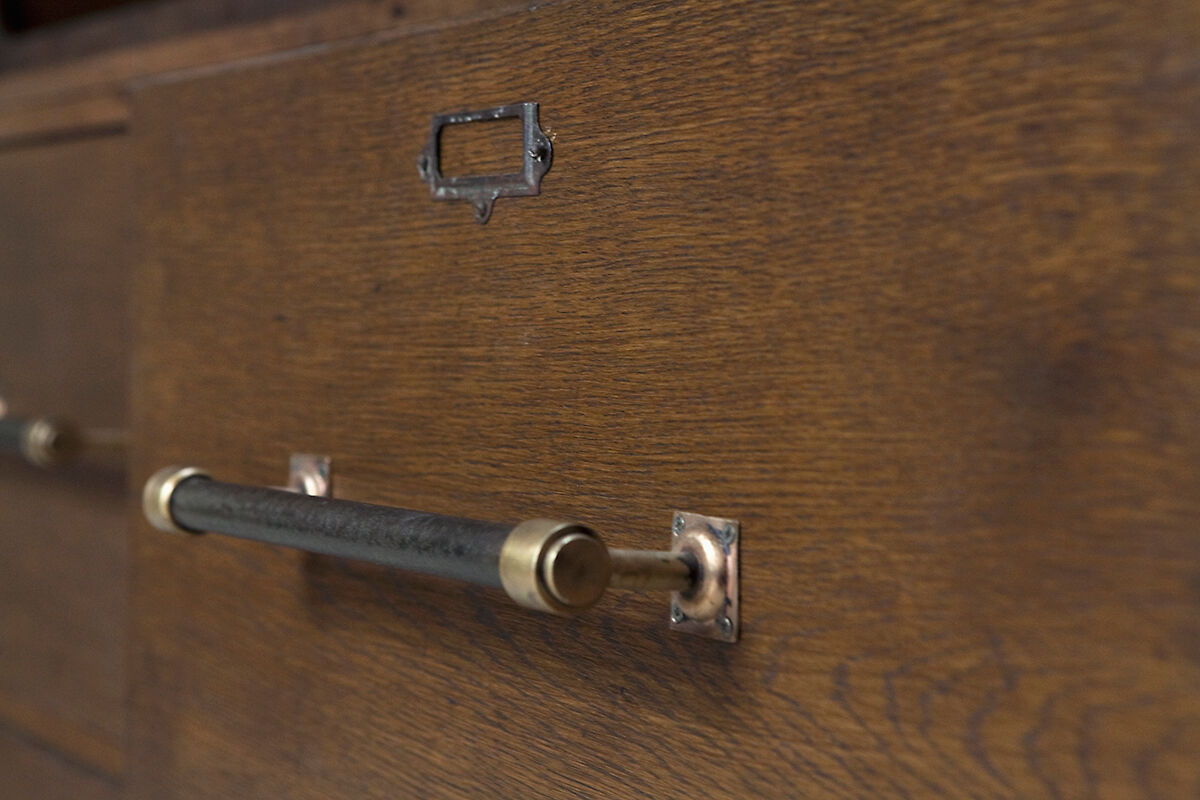 Vintage haberdashery cabinet - 12 trays, 4 drawers