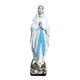 Small plaster statue of the Virgin Mary