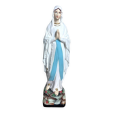 Petite statue en plâtre de la Vierge Marie
