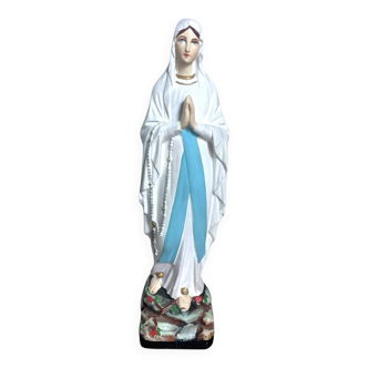 Petite statue en plâtre de la Vierge Marie