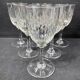 6 verres à vin de bourgogne baccarat service paris
