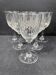 6 verres à vin de bourgogne baccarat service paris