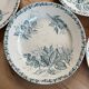 Set of 14 floral pattern dinner plates