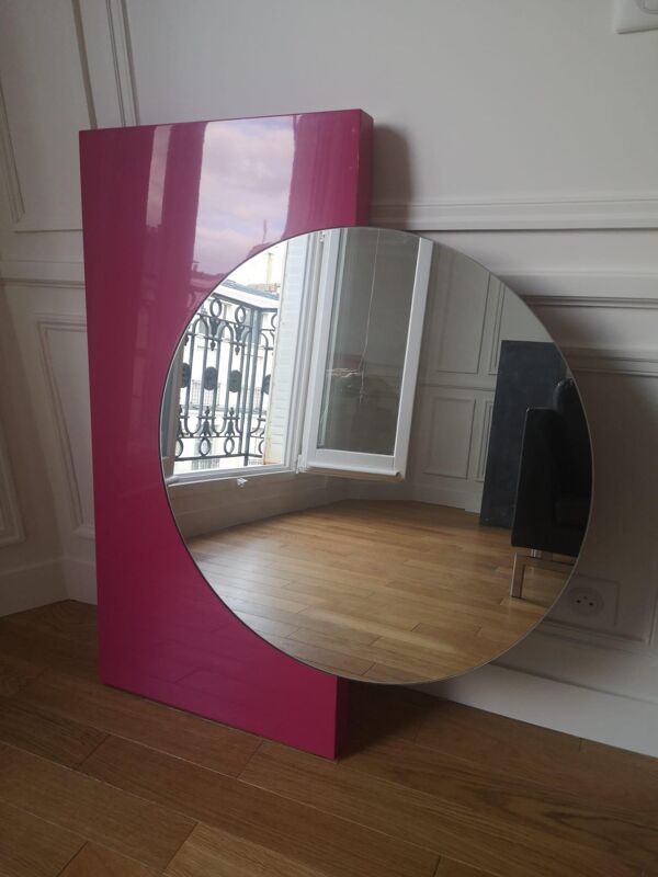 Miroir italien en mode barbie girl
