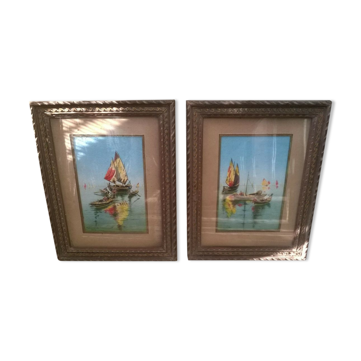 Paintings boats