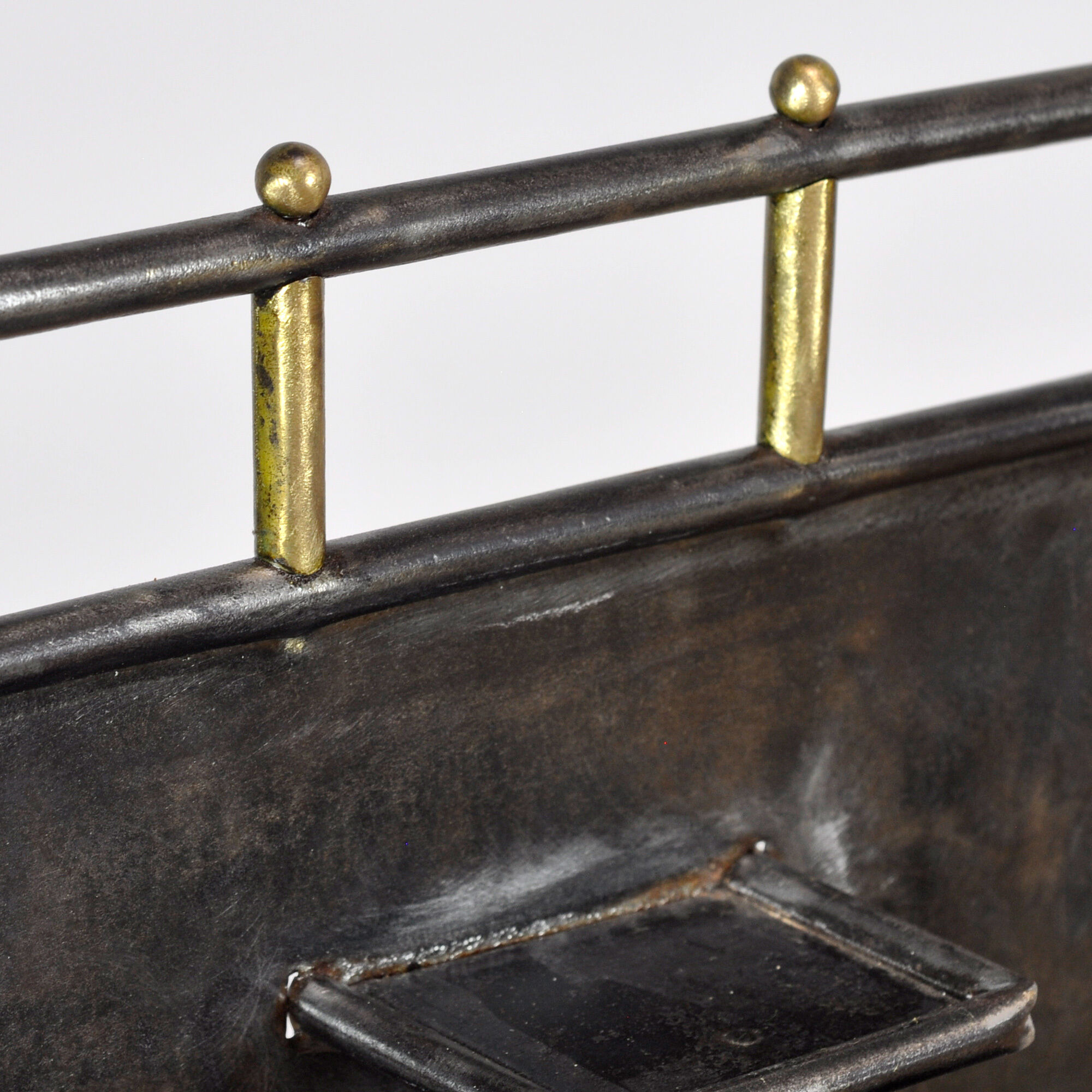 Iron bedside cabinet, 1910s