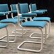 6 cantilever chairs from the 80s