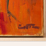 Young Woman in the morning sun, Oil on Canvas, 44 x 54 cm