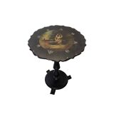 Antique Victorian Tilt Top Side Table, 1880s