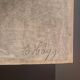 Étude de nu / Dessin au fusain d'Ellen Hägg, signé et daté -(18)94.