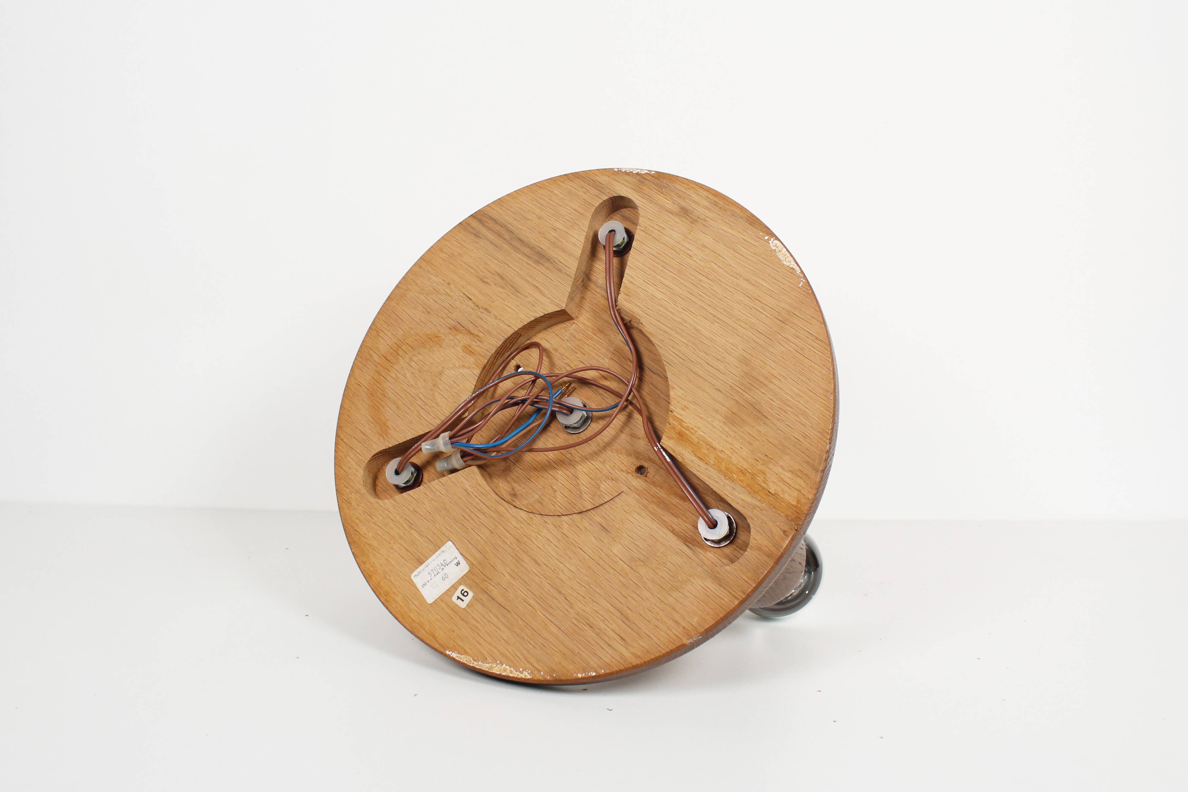 Vintage 1970's old stock 'Japandi' style ceiling light