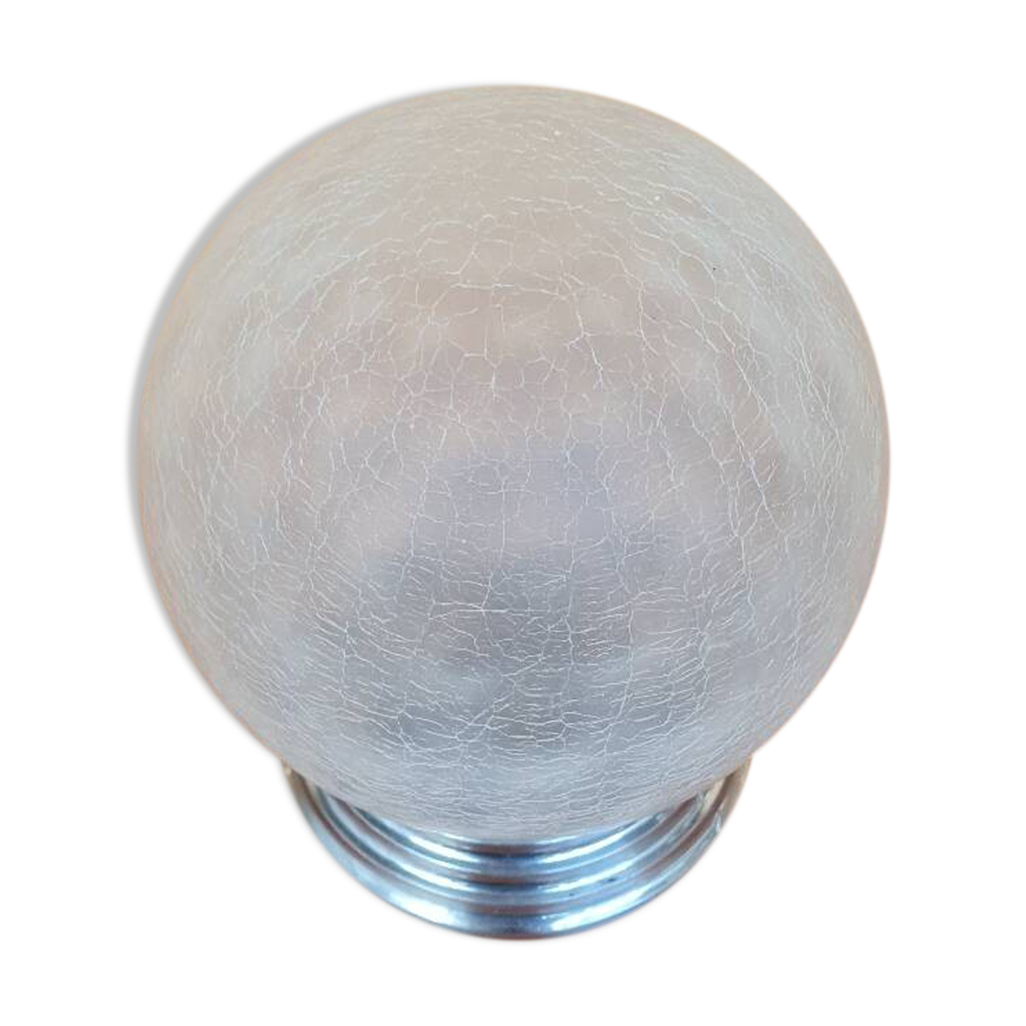 Frosted glass ceiling light 1950