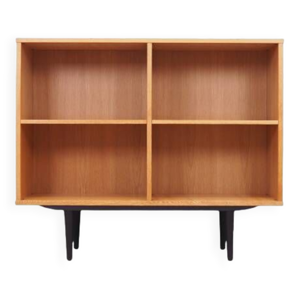 Bibliothèque en frêne, design danois, années 1970