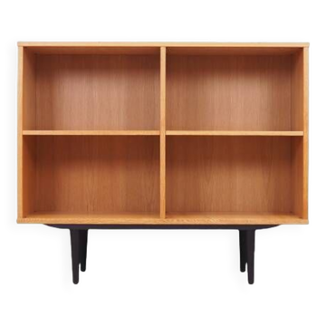 Bibliothèque en frêne, design danois, années 1970
