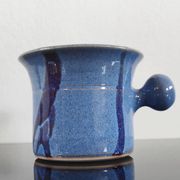 Tasse /  bolle vintage en grès émaillé, signé