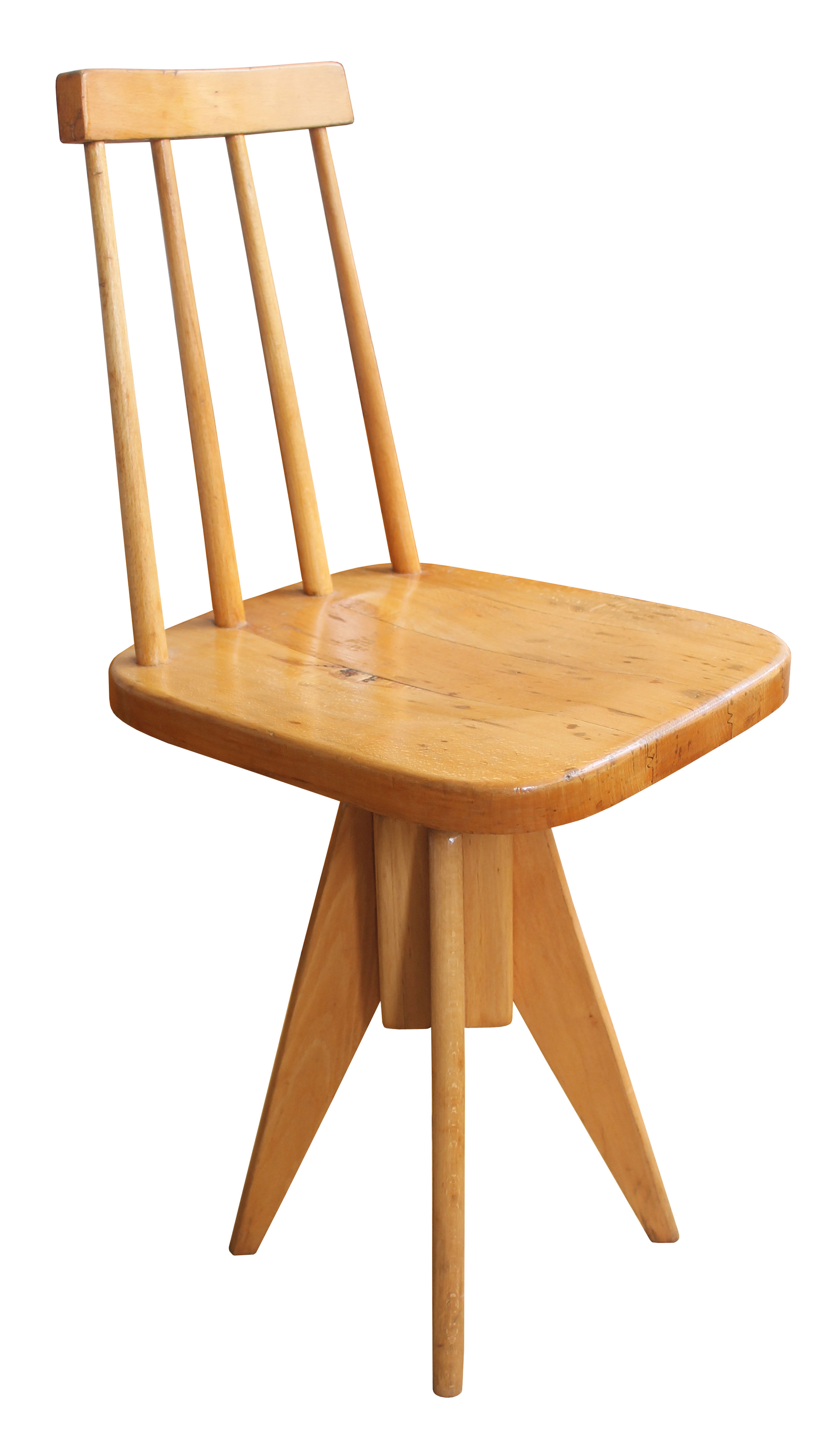 1960's mid century swivel chair