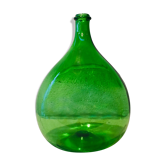 Dame-jeanne 10 litres, en verre moulé vintage, années 60