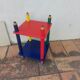 Pencil coffee table, design Pierre Sala