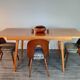 Table extensible en hêtre Jiràk par Tatra, Tchécoslovaque 1960