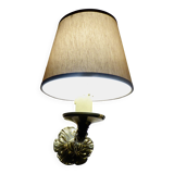 set of 2 bronze wall lights