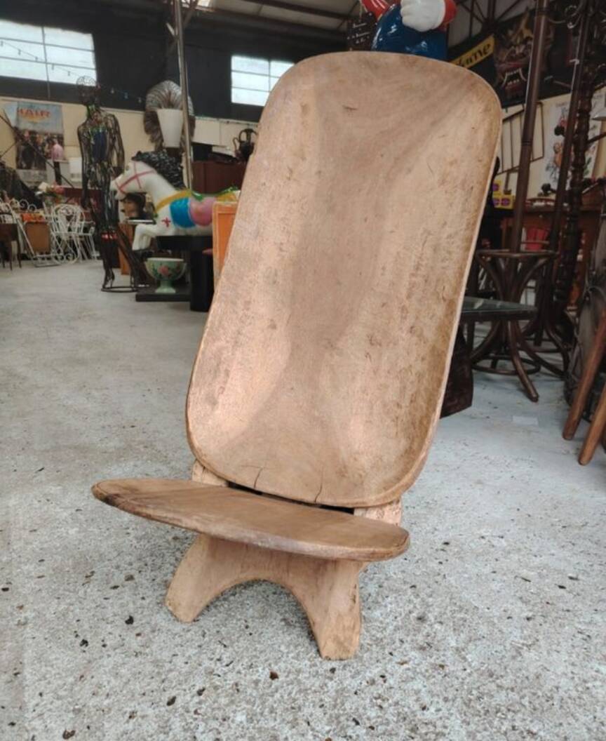 African palaver chair