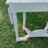 console en bois style louis xvi