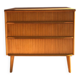 Compass feet chest of drawers from the 1960s