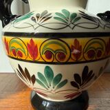 Quimper vase in ceramic – hand-painted decoration