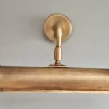 Vintage 80s brass picture light Ikea