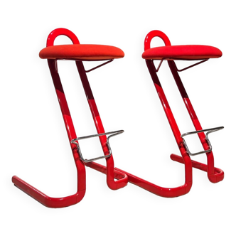 Bar Stool designed by Gianfranco Frattini for THEMA